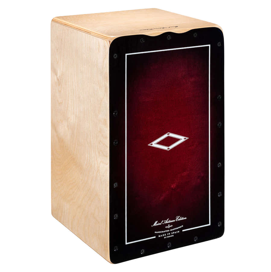 PERCUSSION ARTISAN EDITION CAJON TANGO LINE RED FADE