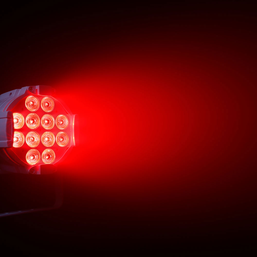 Studio PAR 64 CAN RGBWA + UV 12 W WH - PAR-Scheinwerfer 12 W LED RGBWA + UV 12 W Weißes Gehäuse