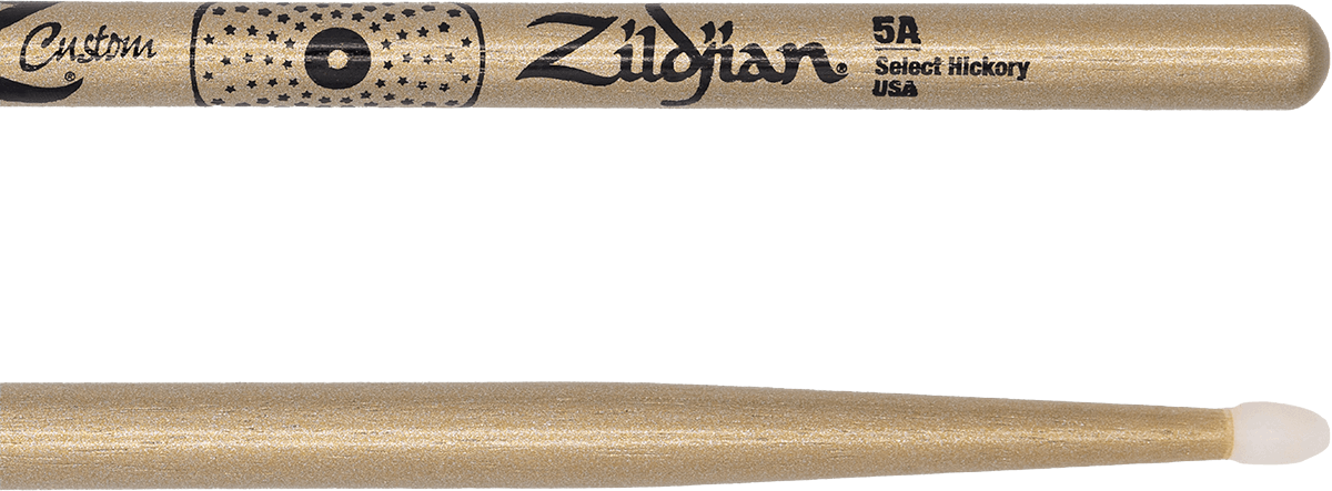 DRUMSTICKS Z-CUSTOM 5A GOLD CHROMA NYLON