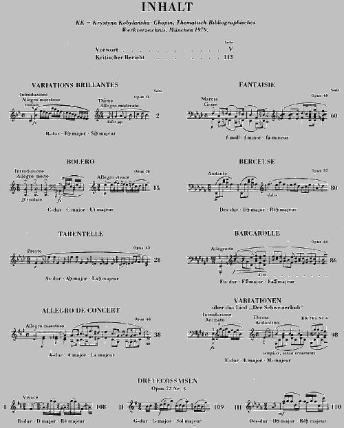CHOPIN F. - PIANO PIECES