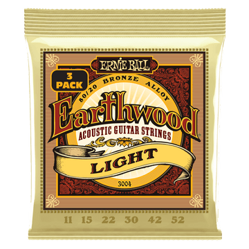 3004 Earthwood 80/20 Bronze Light 11-52 3er-Pack