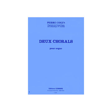 Cogen - Chorals (2) - Orgue