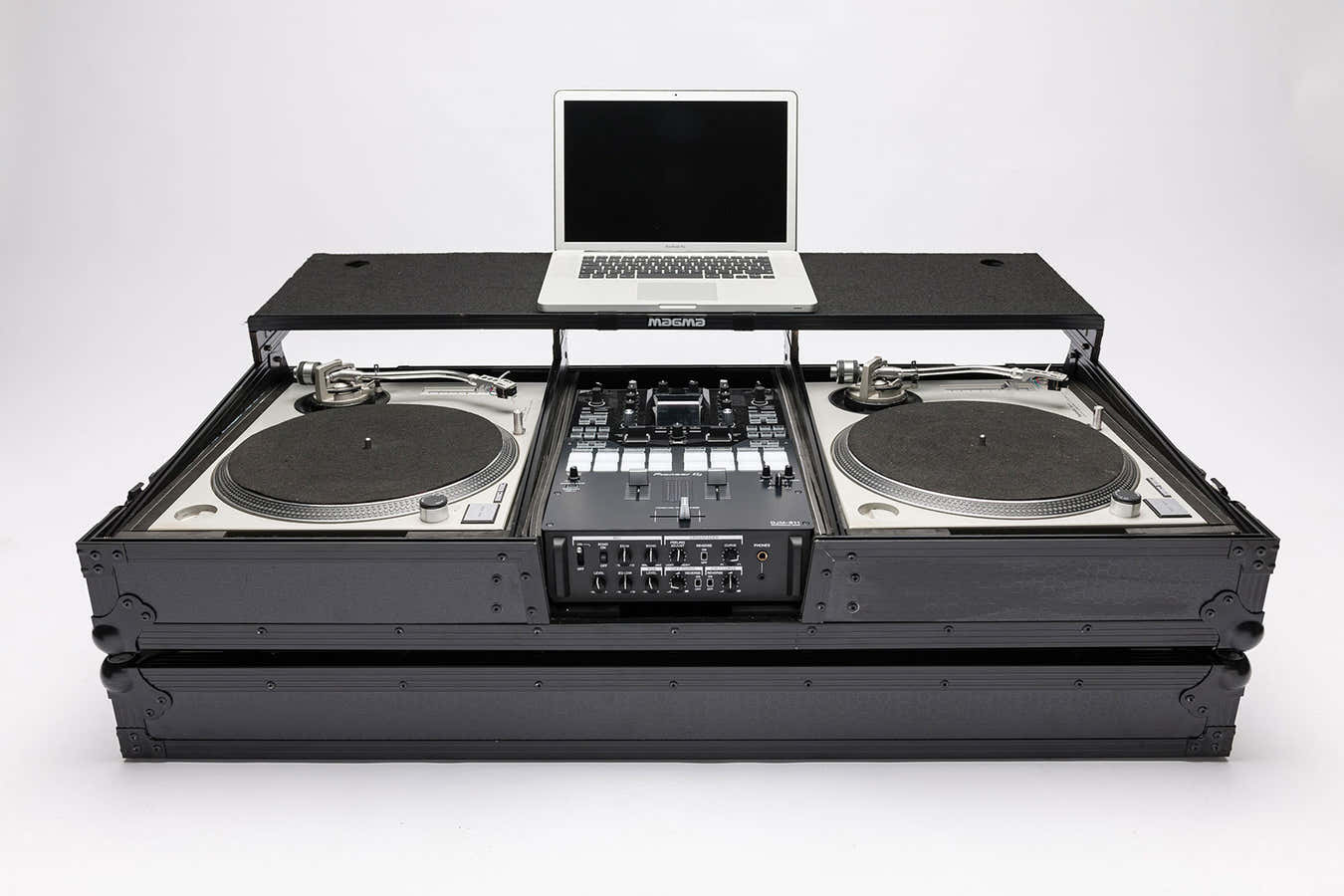 Mehrformat-BATTLE-Workstation Schwarz/Schwarz