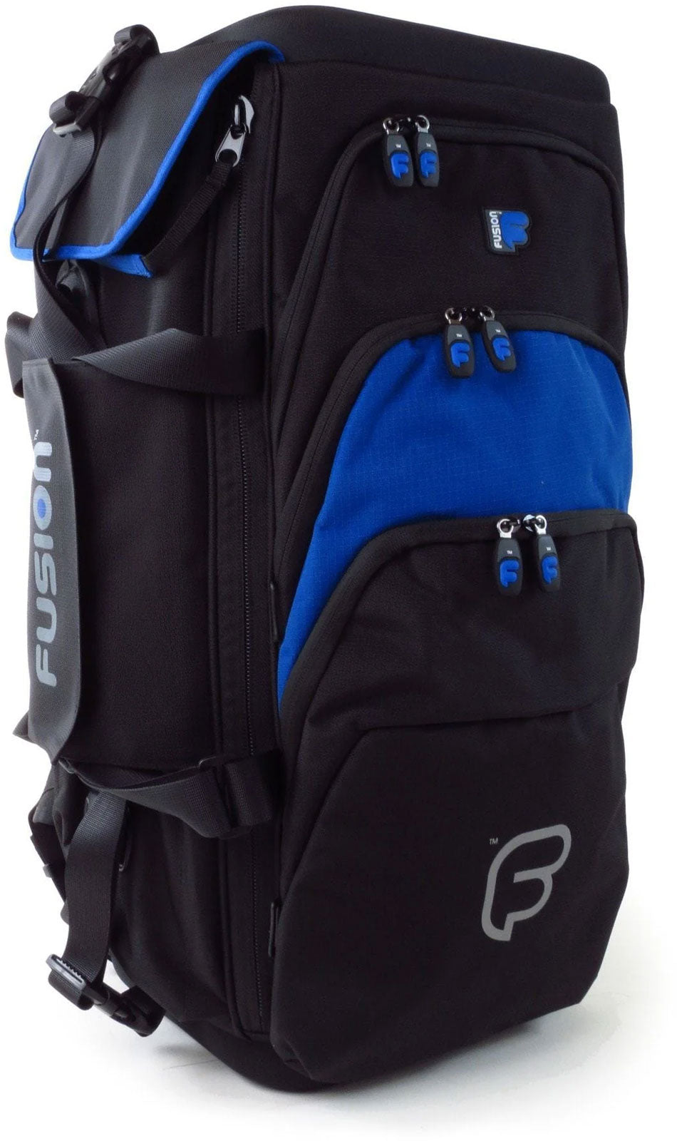 Premium Black/Blue Triple Trumpet Cover