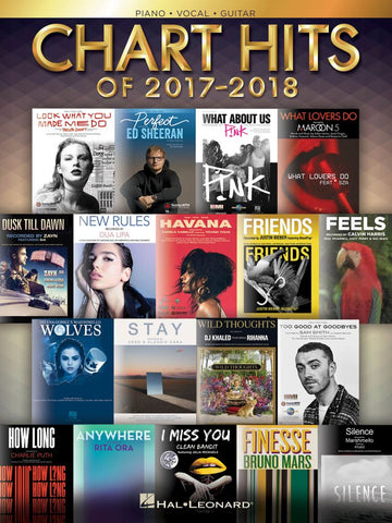 Hits aus den Charts 2017-2018 - Leichtes Klavier