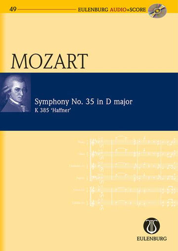 Mozart W.a. - Symphony N°35 In D Major + CD - Study Score