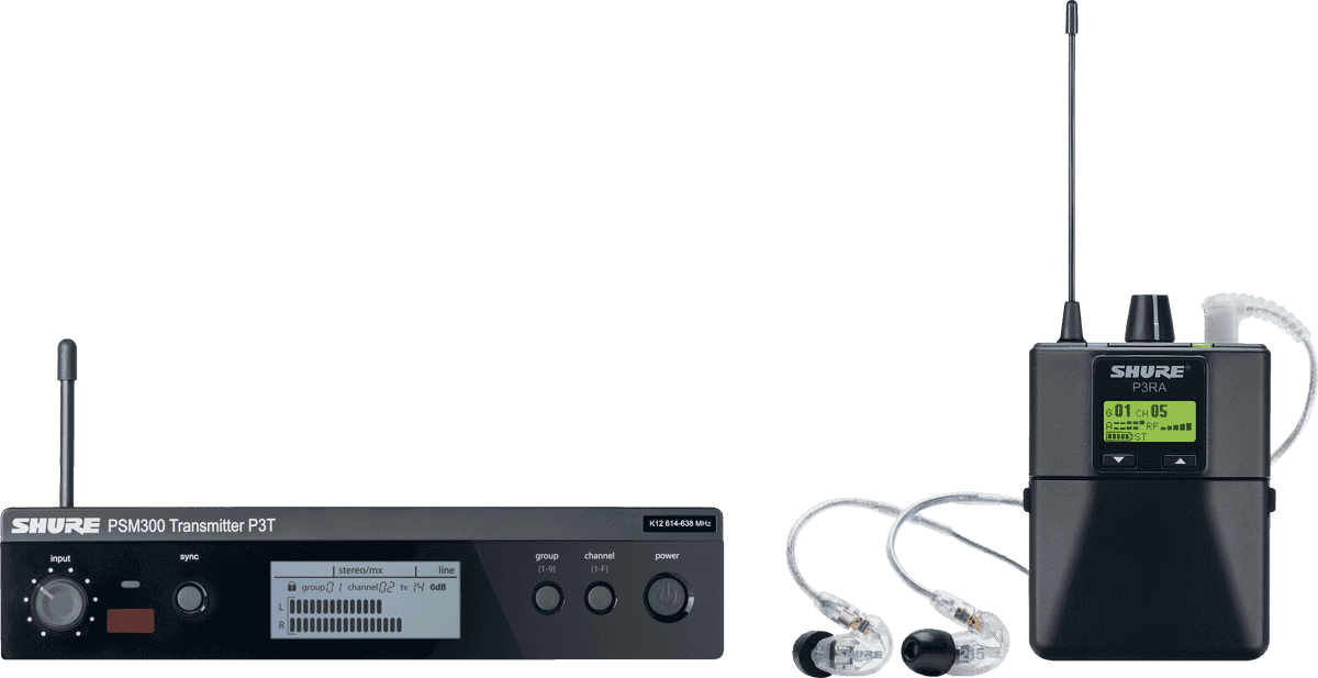 Shure Drahtlose In-Ear-Systeme