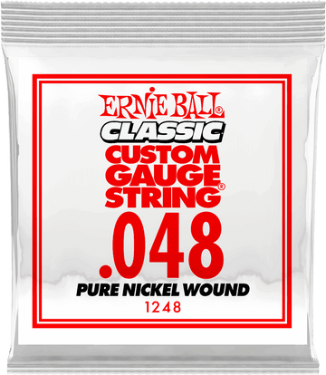 .048 CLASSIC PURE NICKEL WOUND ELECTRIC GUITAR STRINGS