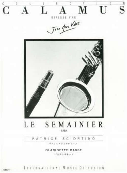Sciortino - Le Semainier - Clarinette Basse & Piano