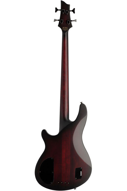 B-Stock / Hellraiser Extreme 4 Bass - Karmesinroter Burst Satin