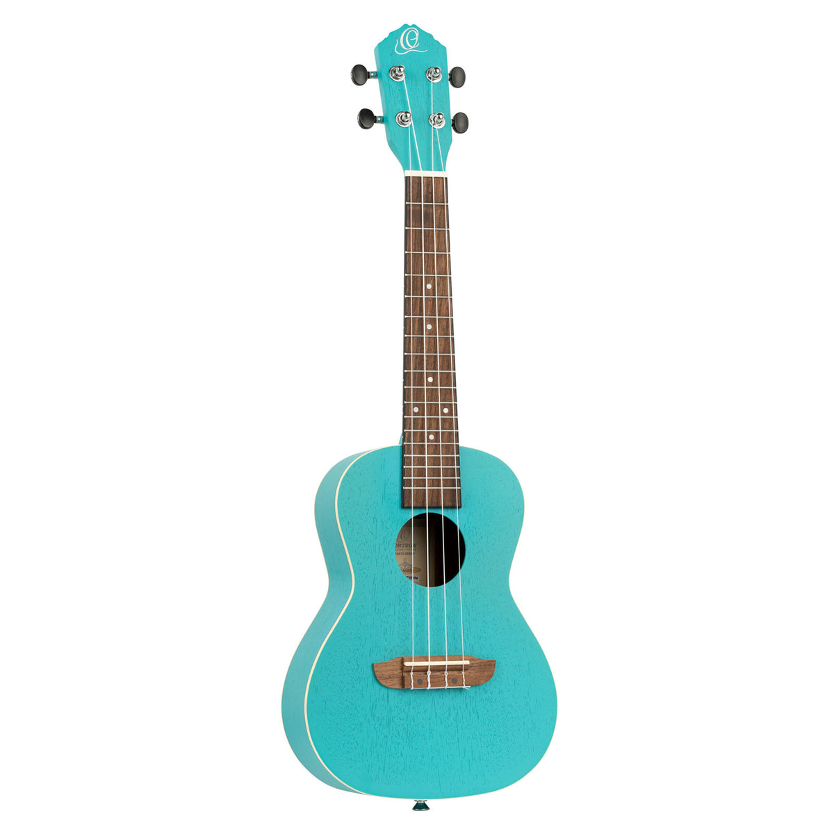 Konzert-Ukulele Okoume Blau CL