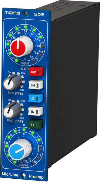 Midas Mikrofonvorverstärker 502 V2