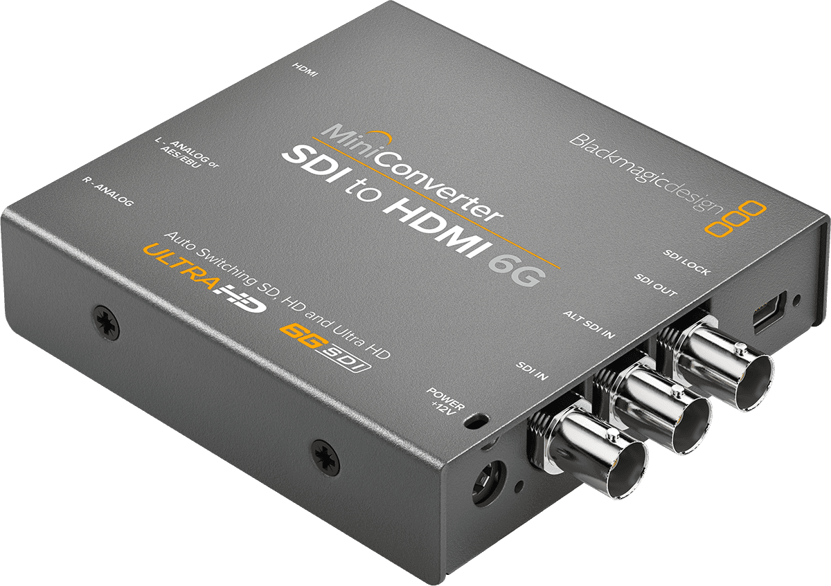 Mini-Konverter - SDI zu HDMI 6G