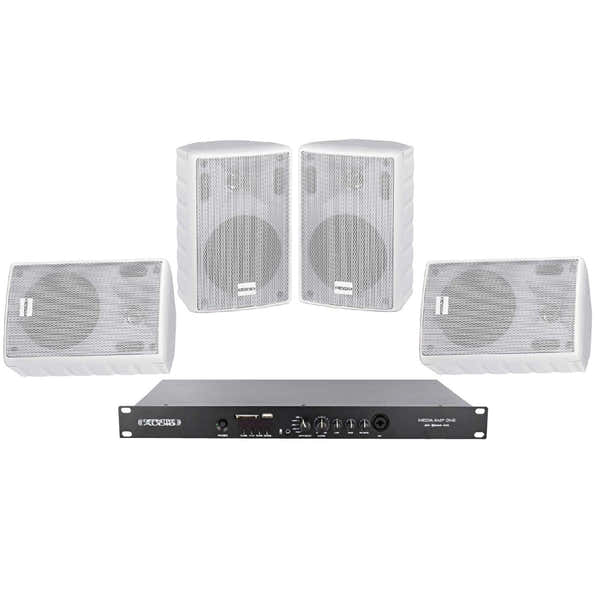 Definitive Audio Set Install Resto Weiß
