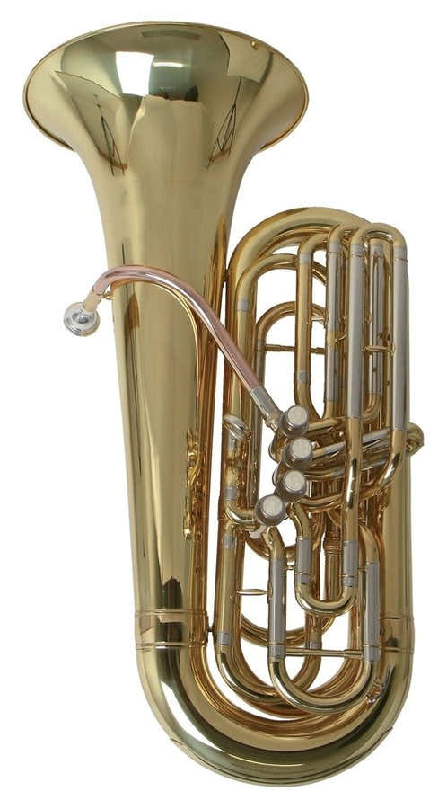 TB-302 - BBb TUBA - 4 VENTILIG FRONT ACTION - LACKIERT
