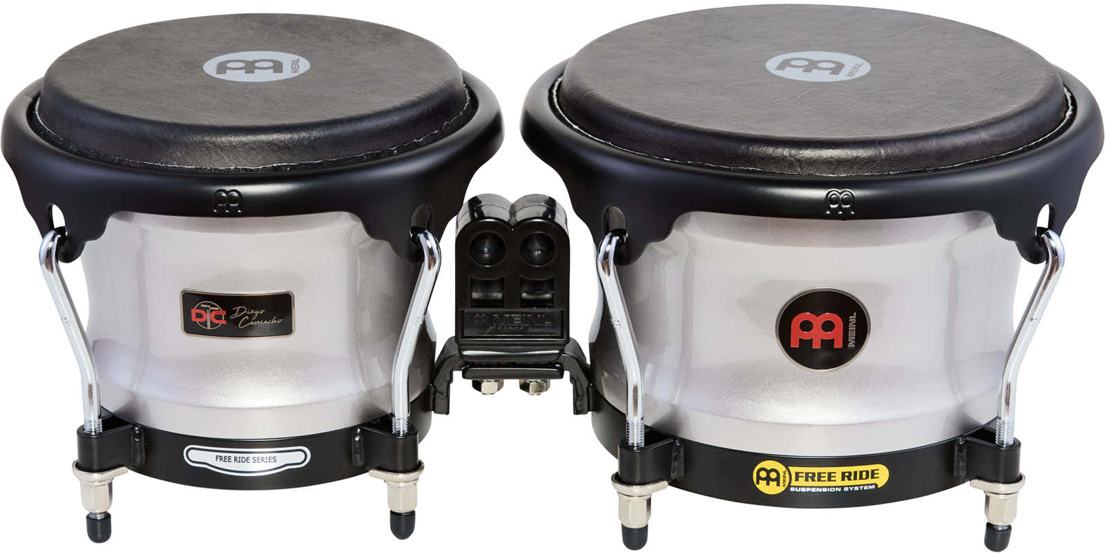 DC400PG - Diego Camacho Signature 7" & 8 1/2" Bongo - Pearl Grey