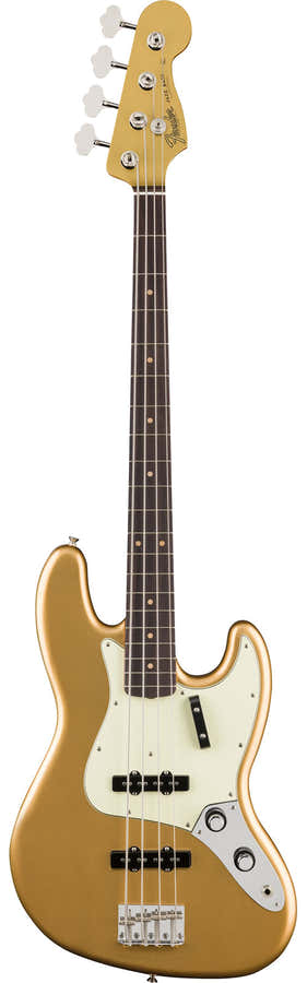 Jazz Bass Early '60s Vintera III RW Aztec Gold - Generalüberholt