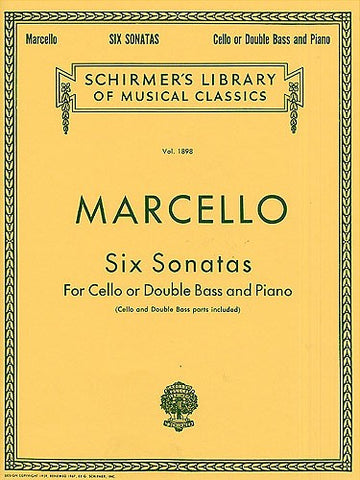 Benedetto Marcello - Six Sonatas - Cello Or Double Bass