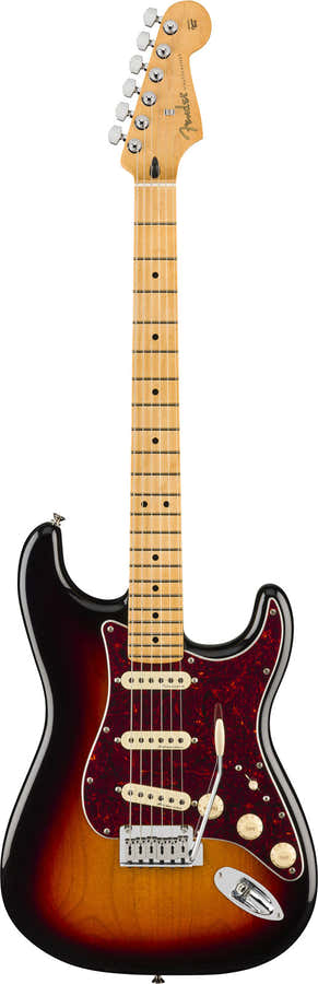 Stratocaster Player II Modified MN 3 Töne Sunburst