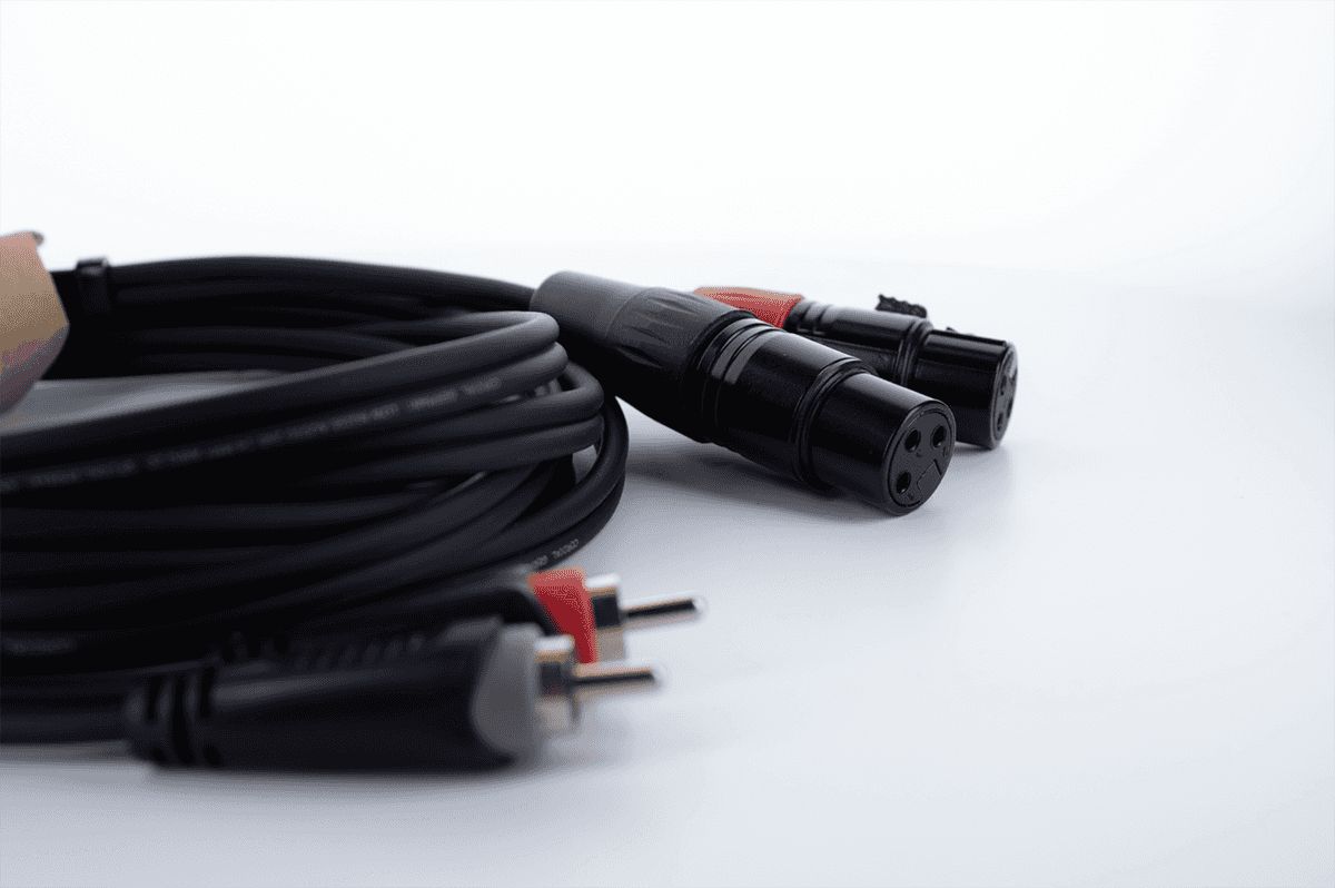 Audiokabel Doppel-XLR-Buchse / RCA 3 M
