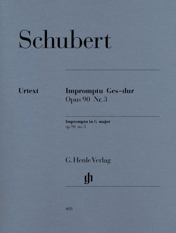 SCHUBERT F. - IMPROMPTU G FLAT MAJOR OP. 90,3 D 899