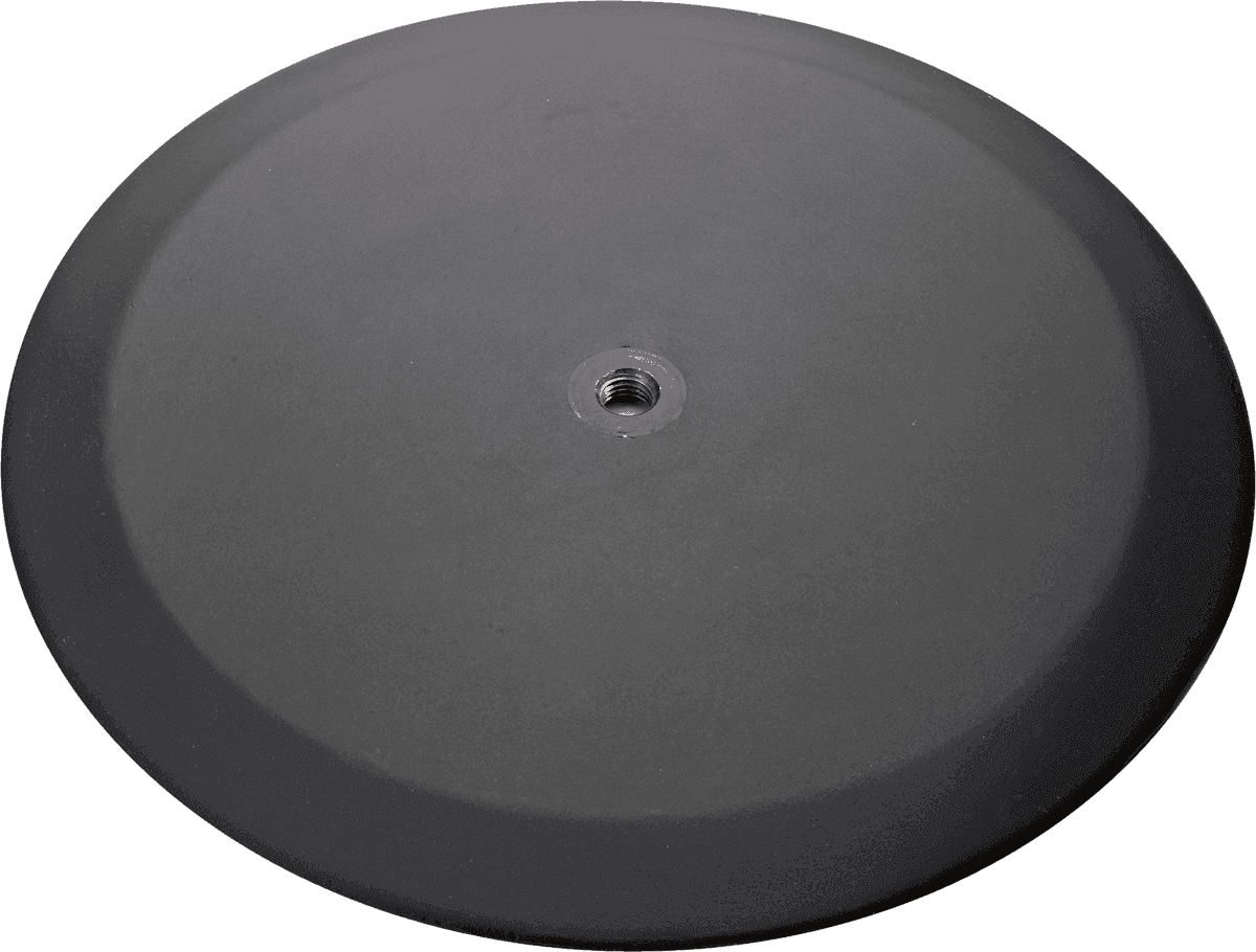 K&M 26700 RUNDSOCKEL - SCHWARZ STRUKTUR