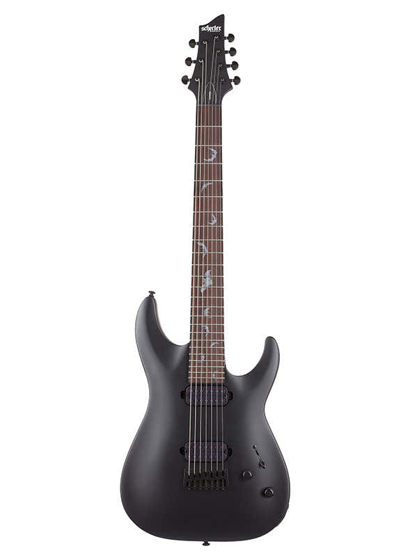 Damien 7 Satin-Schwarz