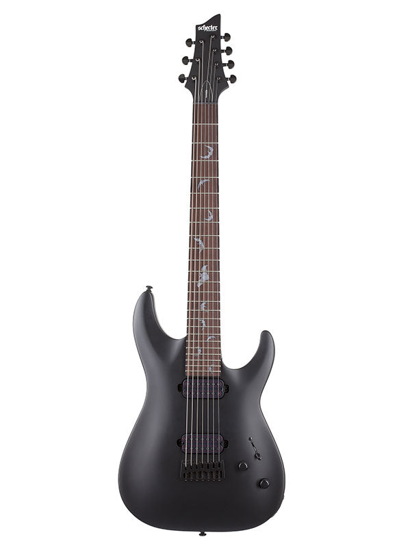 Damien 7 Satin-Schwarz