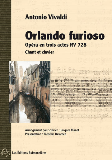 Vivaldi A. - Orlando Furioso - Chant-piano