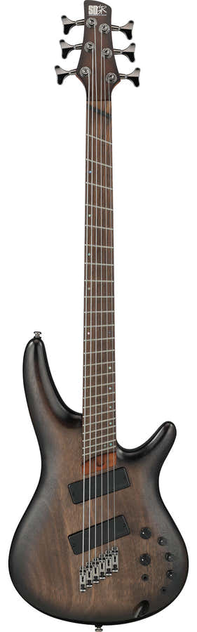 SRC6MS-BLL Schwarz gebeizter Burst Bass Workshop