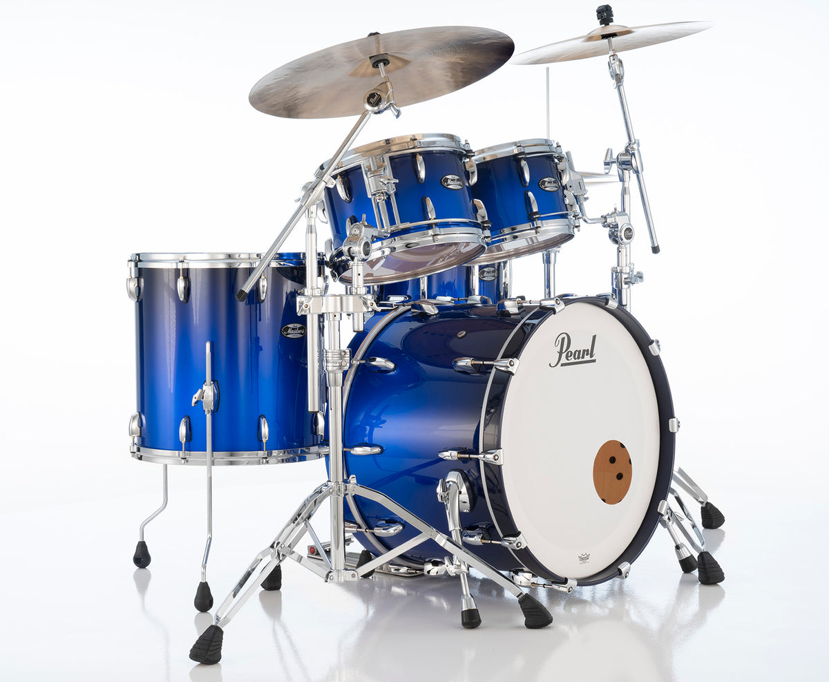 Masters Maple Stage 22 GYROLOCK-l Kobaltblau Metallic Fade