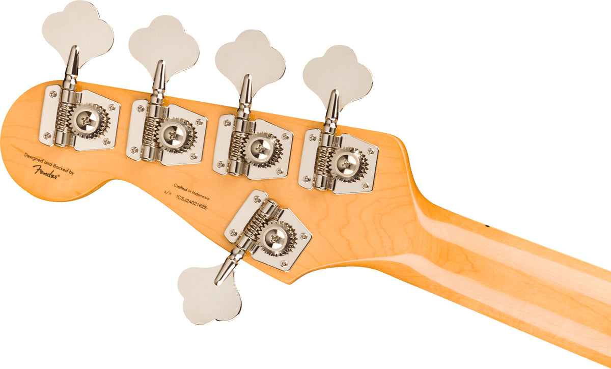 Classic Vibe Active '70s Jazz Bass V LRL White PLPG Sienna Sunburst - Überholt