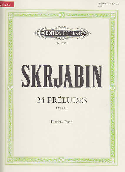 Scriabine - 24 Preludes Op.11 - Piano