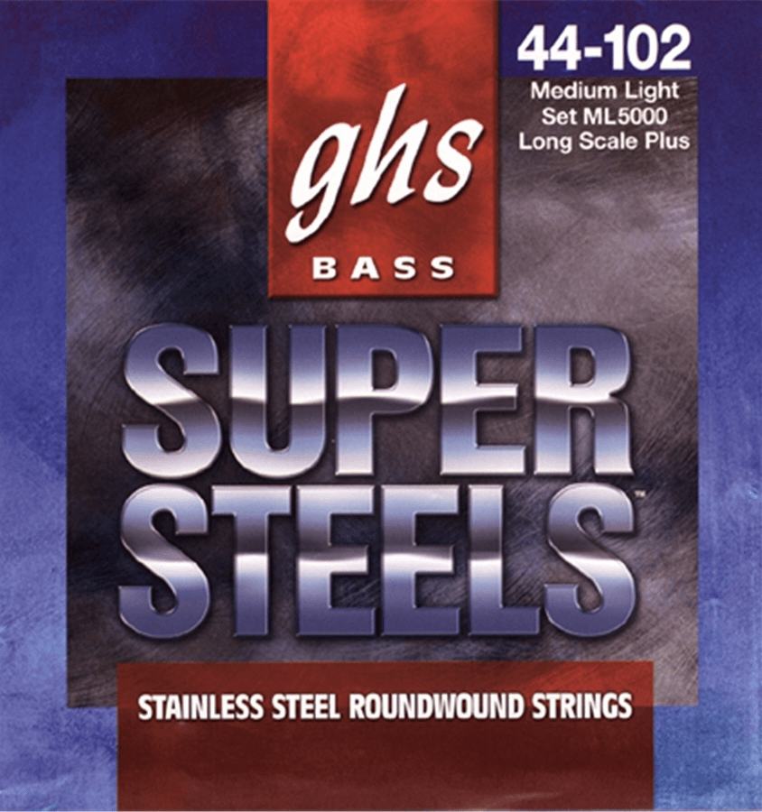 ML5000 Super Steels Lange Mensur Medium Light 44-102