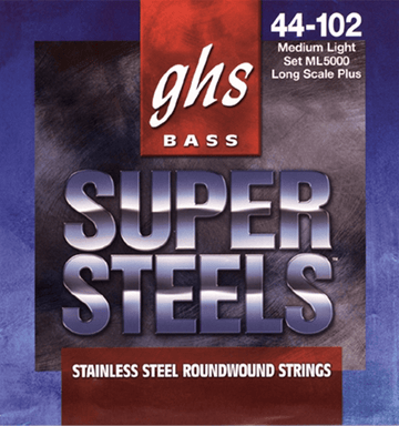 ML5000 Super Steels Lange Mensur Medium Light 44-102