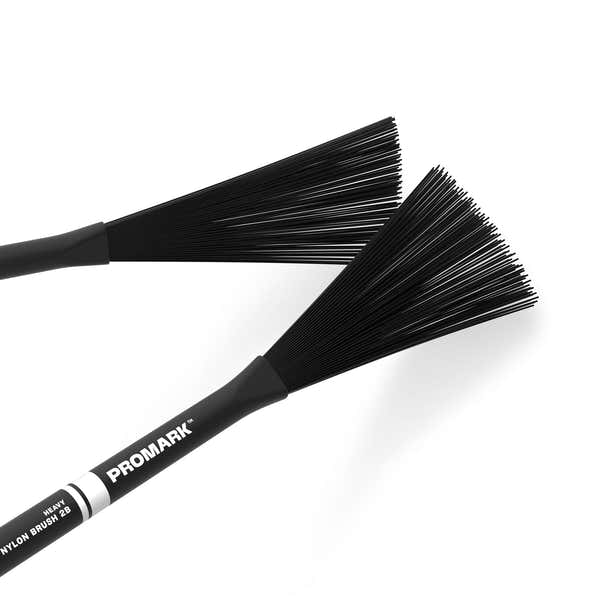 Promark Heavy-Nylon-Besen 2B Schwarz