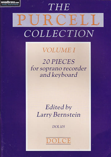 The Purcell Collection Vol.1 - 20 Pieces For Soprano Recorder And Keyboard
