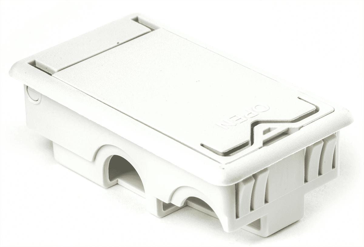 WHITE BATTERY COVER