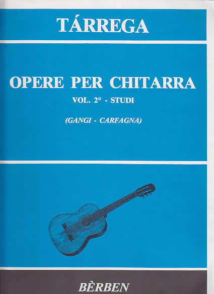 TARREGA FRANCISCO - OPERE PER CHITARRA VOL.2 STUDI