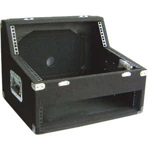POWER ACOUSTICS SONORISATION Flightcase mit Teppich 6u+3u
