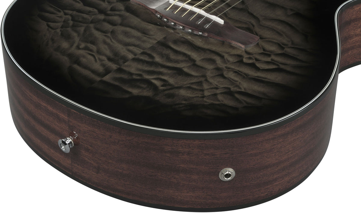 AEWC16QATKH Transparenter schwarzer Sunburst
