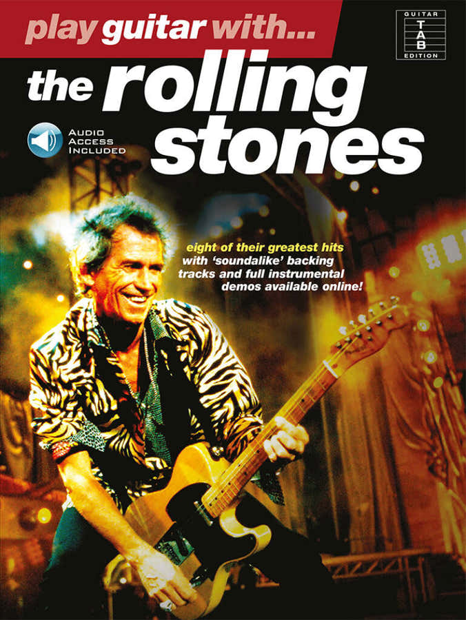 Gitarre spielen mit... The Rolling Stones + Audio
