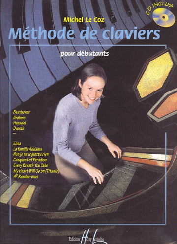 LE COZ MICHEL - METHODE DE CLAVIERS + CD