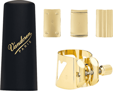LIGATURE SAXOPHONE OPTIMUM PLASTIK ALTO UND KAPSEL - LC07P