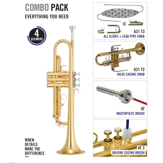 COMBO PACK TROMPETE (A31T2 + A31T3 + A31T4)