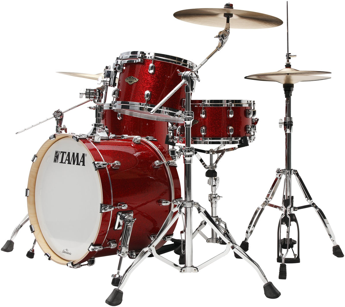 WBR30RS-GRS - Starclassic Walnuss/Birke Fusion 20" Granatrot glitzernd