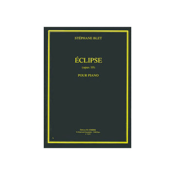 Blet - Eclipse Op.10 - Piano