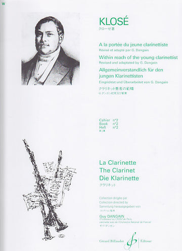 KLOSE - A LA PORTEE DU JEUNE CLARINETTISTE VOL.2