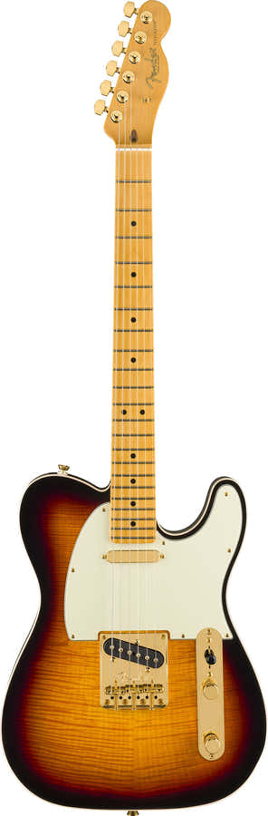 Telecaster Custom American Professional II LTD 75 Anni MN 2-Farb-Sunburst