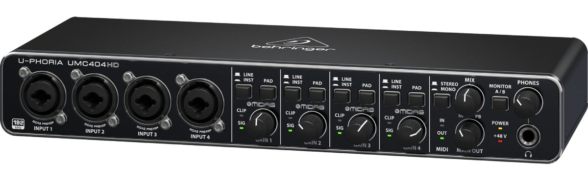 Behringer USB-Audio-Schnittstellen